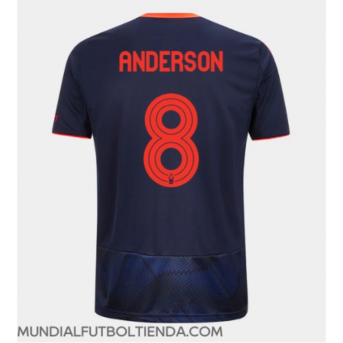 Camiseta Nottingham Forest Elliot Anderson #8 Tercera Equipación Replica 2025-26 mangas cortas Camiseta Nottingham Forest Elliot Anderson #8 Tercera Equipación Replica 2025-26 mangas cortas